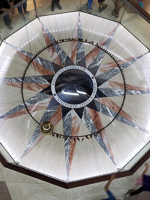 Cockrell Butterfly Center (Houston Museum of Natural Science), Houston, Texas — Pendulum found at the Houston Museum of Natural Science . For more Information see…