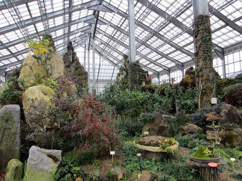 Four Seasons Hall (Gewächshaus), Botanischer Garten Uri Flower Hwaseong (화성시 우리꽃식물원 사계절관), Hwaseong (Paltan-myeon), Gyeonggi — photo 2