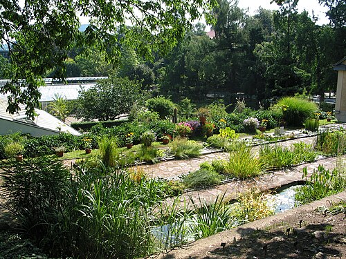Glasshouses of the Jena Botanical Garden (Botanischer Garten Jena), Jena, Thuringia — Botanischer Garten Jena