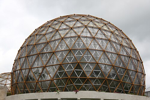 Gewächshäuser des Botanischen Gartens „Vasile Fati“, Jibou (Palmar und Acvariu), Jibou, Kreis Sălaj — Gewächshäuser des Botanischen Gartens „Vasile Fati“, Jibou — Ansicht 6