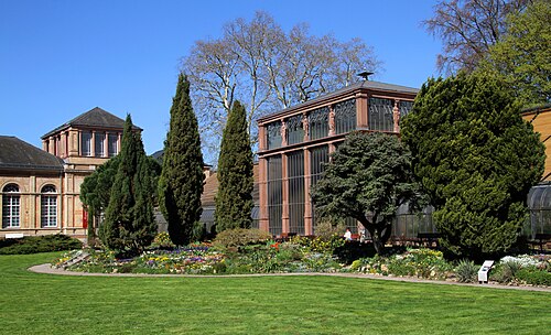 Schaugewächshäuser des Botanischen Gartens Karlsruhe, Karlsruhe, Baden-Württemberg — Botanical Garden Karlsruhe