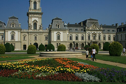Festetics Palace Palm House (Pálmaház), Keszthely, Zala County — Keszthely, Hungary
