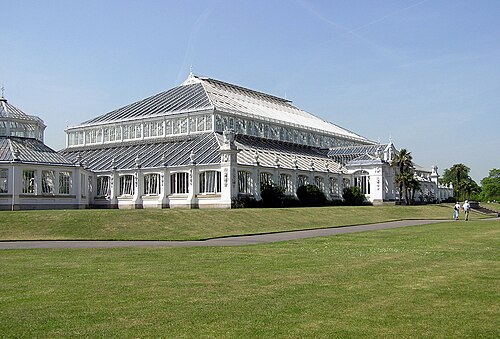 Temperate House, Kew, London — The Temperate House at Kew Gardens was partially built 1860-1863, work then stopped for…