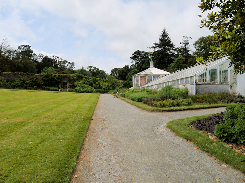 Serre géorgienne du jardin clos de Mount Congreve, Kilmeaden, comté de Waterford — Georgian Glasshouse, Mount Congreve Gardens
