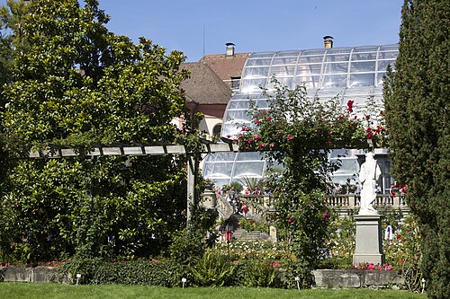 マイナウ島のパルメンハウス（ヤシ温室）, マイナウ島、コンスタンツ、バーデン＝ヴュルテンベルク — Mainau island in Lake Constance , Germany