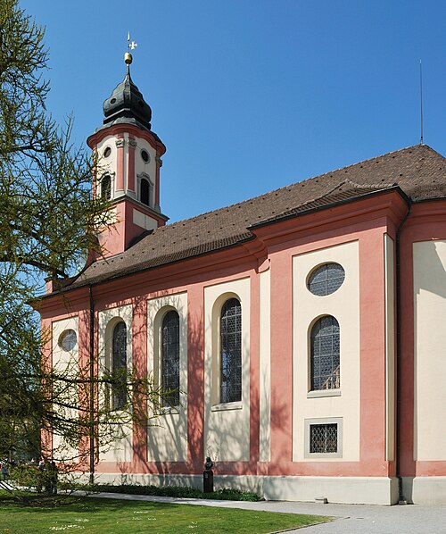 Palmenhaus (Palm House), Mainau Island, Mainau Island, Konstanz, Baden-Württemberg — The Church St. Marien at the island of Mainau , built by Johann Caspar Bagnato 1732 to…