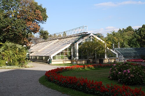 Gewächshäuser des Botanischen Gartens der Jagiellonen-Universität (Warszewicz-Orangerie), Krakau, Kleinpolen — Gewächshäuser des Botanischen Gartens der Jagiellonen-Universität — Ansicht 2