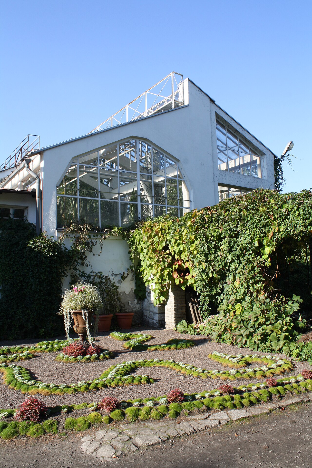 Gewächshäuser des Botanischen Gartens der Jagiellonen-Universität (Warszewicz-Orangerie), Krakau, Kleinpolen — Gewächshäuser des Botanischen Gartens der Jagiellonen-Universität — Ansicht 3