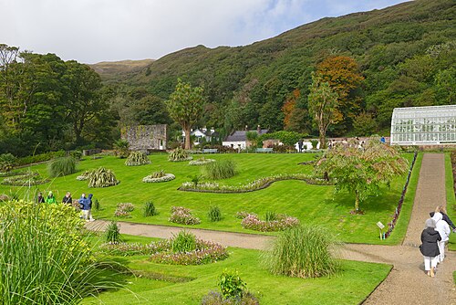 Serres du jardin clos victorien de l'abbaye de Kylemore, Kylemore, Connemara (comté de Galway) — Ireland, Walled Garden of Kylemore Abbey