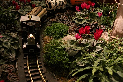 ルイス・ギンター植物園の温室, バージニア州リッチモンド — www.lewisginter.org/