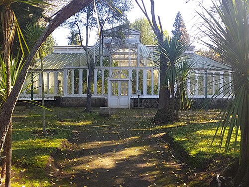 Pflanzenschauhaus, Parque Isidora Cousiño (Lota Park), Lota, Region Biobío — Conservatorio de plantas Parque Isidora Cousiño