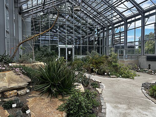 Gruson-Gewächshäuser (Gruson Greenhouses), Magdeburg, Saxony-Anhalt — Die Gruson-Gewächshäuser in Magdeburg