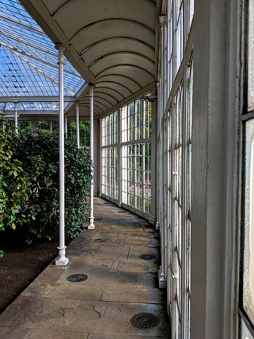 Camellia House, Wollaton Hall, Nottingham, Nottinghamshire — Camellia House, Wollaton Hall — Ansicht 4