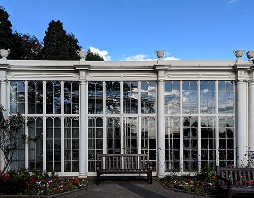 Camellia House, Wollaton Hall, Nottingham, Nottinghamshire — Camellia House, Wollaton Hall — Ansicht 6