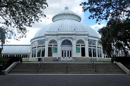 Enid A. Haupt Conservatory, Bronx, New York — Enid A. Haupt Conservatory in New York Botanical Garden