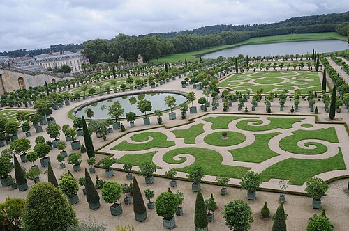 Orangerie des Schlosses von Versailles, Versailles — Exterior of the Palace of Versailles, France