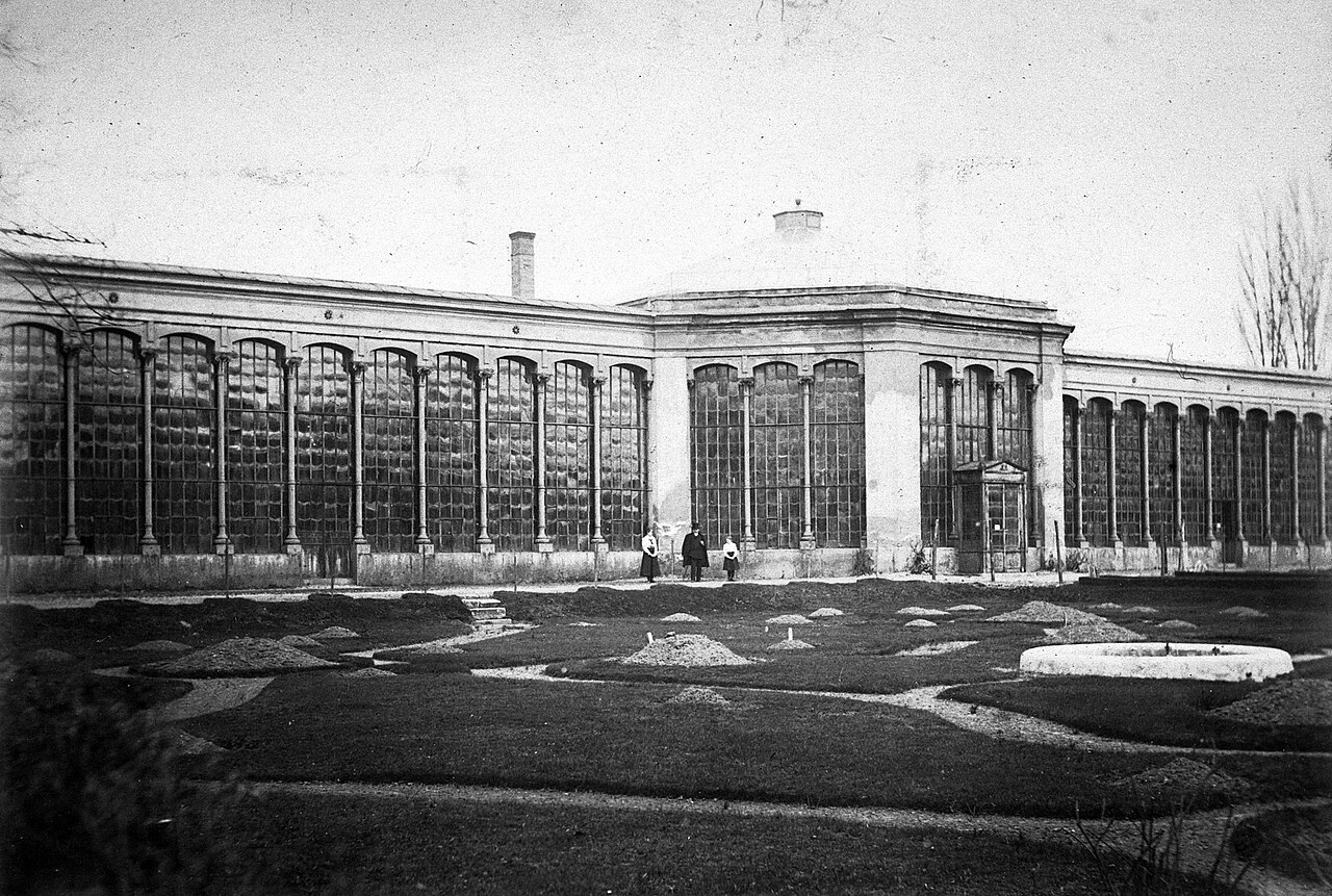 Pálmaház des Füvészkert (Botanischer Garten Budapest), Budapest — Füvészkert.
