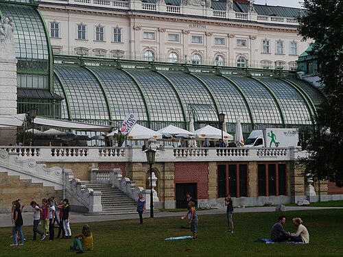 ブルクガルテンのパルメンハウス, ウィーン — Palm house at the Burggraben, Vienna