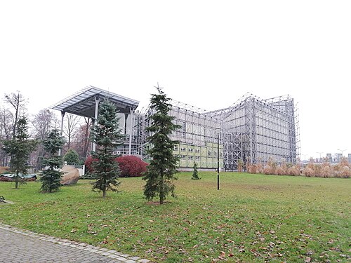 Städtisches Palmenhaus Gliwice, Gliwice — Palmiarnia Miejska w Gliwicach jesienią 2022 roku.