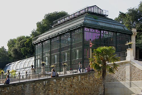 パリ植物園の大温室群, イル=ド=フランス地域圏のパリ — One of the oldest greenhouses in the world (1834-1836), restored 2010. Jardin des…