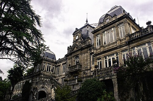 Serre du pazo de Lourizán (Invernadoiro de Lourizán), Pontevedra, Galice — Pazo de Lourizán, no concello de Pontevedra.