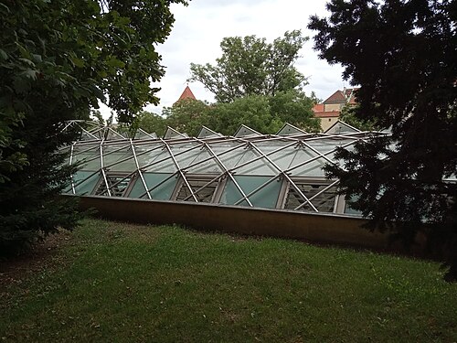 Nouvelle Orangerie du Jardin royal du Château de Prague (Nová oranžerie), Prague, Hradčany — Praha - Hradčany, Královská zarada, oranžérie