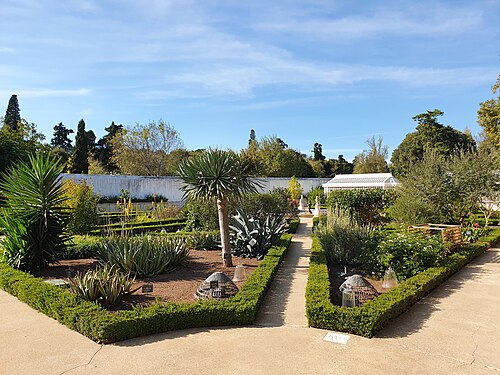 Serres du jardin botanique du palais national de Queluz (Jardim das Estufas), Queluz, Sintra — Jardim Botânico, no Palácio Nacional de Queluz