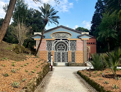 Serra Moresca der Villa Torlonia, Rom, Latium — Serra Moresca in Rome, Italy