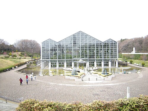 Sakata Seed Green House, Sagamihara-Park (サカタのタネグリーンハウス), Sagamihara, Präfektur Kanagawa — Sakata Seed Green House, Sagamihara-Park — Ansicht 1