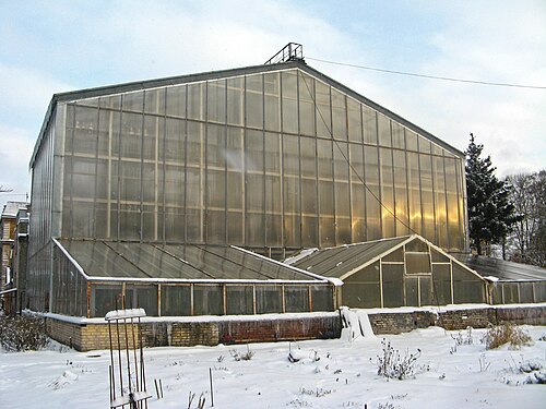 Orangerien des Botanischen Gartens der Staatlichen Universität Sankt Petersburg (Botanichesky Sad SPbGU), Sankt Petersburg, Wassiljewski-Insel — Orangerien des Botanischen Gartens der Staatlichen Universität Sankt Petersburg…