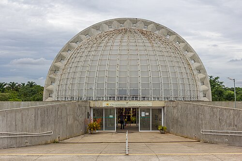 Orchideenhaus Ruth Cardoso (Orquidário Ruth Cardoso, Parque Villa-Lobos), São Paulo, Parque Villa-Lobos (Alto de Pinheiros) — Orchideenhaus Ruth Cardoso — Ansicht 2