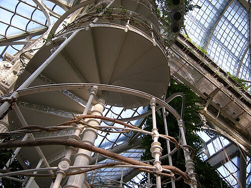 Palmenhaus Schönbrunn (Großes Palmenhaus), Wien, Schlosspark Schönbrunn — Palm house at Schönbrunn, Vienna