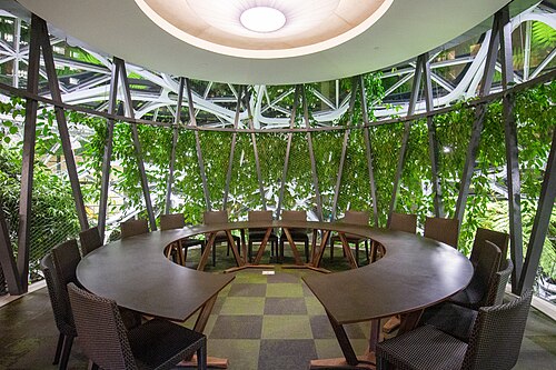The Spheres (Amazon Spheres), Seattle, Washington — Amazon Spheres Conference Room