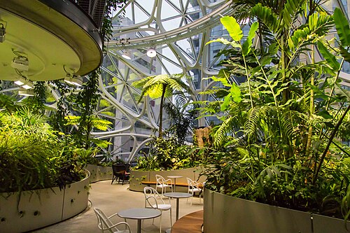 The Spheres (Amazon Spheres), Seattle, Washington — Amazon Spheres Grand Opening, Seattle, Washington, U.S., 2018.