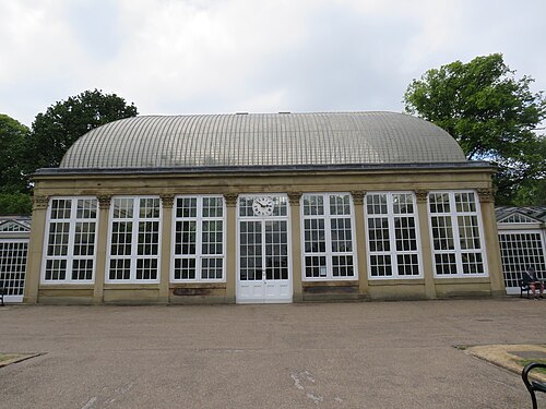 Pavillons des Sheffield Botanical Gardens, Sheffield, Yorkshire du Sud — Central Pavilion, Paxton Pavilions, Sheffield Botanical Gardens