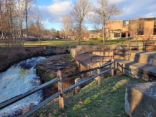 Talcott Greenhouse (Mount Holyoke College), South Hadley, Massachusetts — Mount Holyoke College Upper Dam, South Hadley Massachusetts