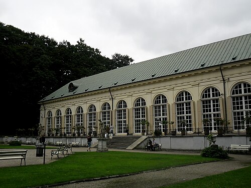 Alte Orangerie, Łazienki-Park, Warschau — Pomarańczarnia w Łazienkach Królewskich w Warszawie.