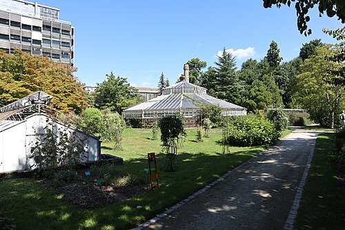 ストラスブール大学植物園のバリー温室(旧ヴィクトリアハウス), ストラスブール、グラン・テスト — jardin botanique de Strasbourg