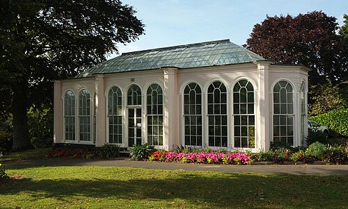 Die Orangerie von Bitton House (Orangerie von Teignmouth), Teignmouth (Devon), England — Orangery, Bitton House