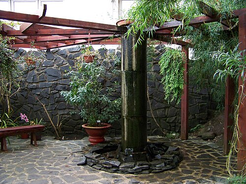 Tropicana-Gewächshaus, Botanischer Garten Teplice (skleník Tropicana), Teplice, Region Ústí nad Labem — Tropicana-Gewächshaus, Botanischer Garten Teplice — Ansicht 2