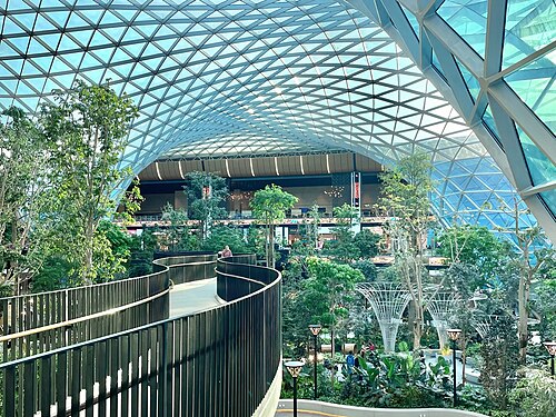 The Orchard, Hamad International Airport, Doha — The Orchard, Doha Airport's Indoor Tropical Garden