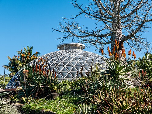 Tropical Display Dome, Brisbane Botanic Gardens, Mount Coot-tha, Brisbane, Queensland — The Arid Zone Garden is a popular feature at Brisbane Botanic Gardens, Mount Coot-tha .