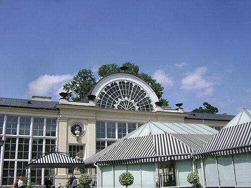 Neue Orangerie (Nowa Pomarańczarnia), Łazienki-Park, Warschau, Łazienki-Park — Poland. Warsaw. Śródmieście. Royal Baths Park
