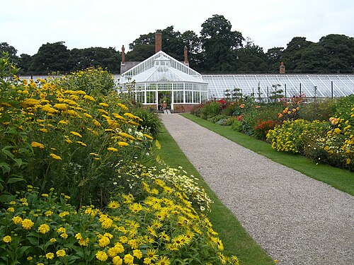 The Glasshouse, Walled Kitchen Garden de Clumber Park, Clumber Park, près de Worksop (Nottinghamshire) — Walled Garden Clumber Park