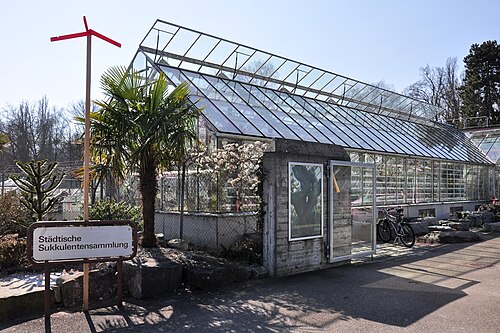 Sukkulenten-Sammlung Zürich (collection de plantes succulentes), Zurich, canton de Zurich — Sukkulentensammlung in Zürich ( Switzerland )