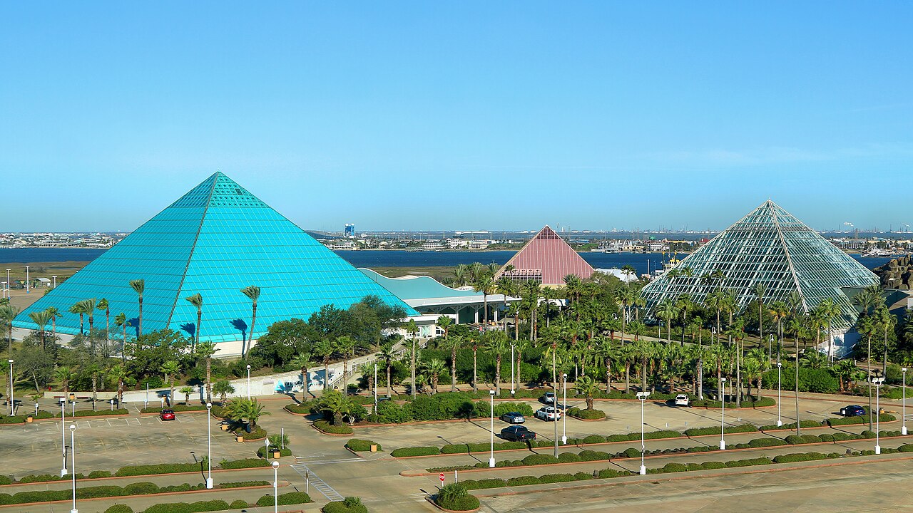 Rainforest Pyramid (Moody Gardens), Galveston, Texas