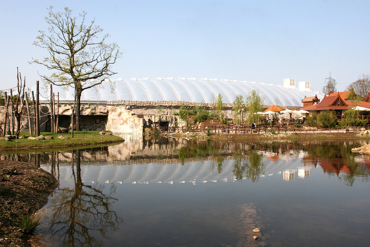 ELE Tropenparadies (Tropenhalle der Erlebniswelt Asien), ZOOM Erlebniswelt Gelsenkirchen, Gelsenkirchen, Nordrhein-Westfalen