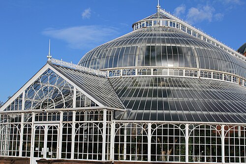 People's Palace and Winter Gardens, Glasgow Green, Glasgow, Schottland