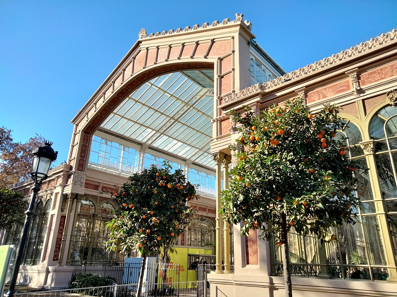 Hivernacle del Parc de la Ciutadella, Barcelone