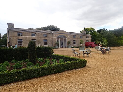 Weinhaus von Samuel Wyatt, ummauerter Garten von Holkham, Holkham, North Norfolk (Norfolk)